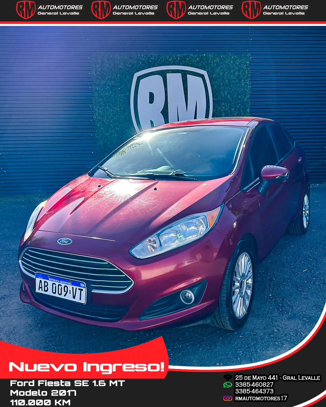 Ford Fiesta SE 1.6 MT