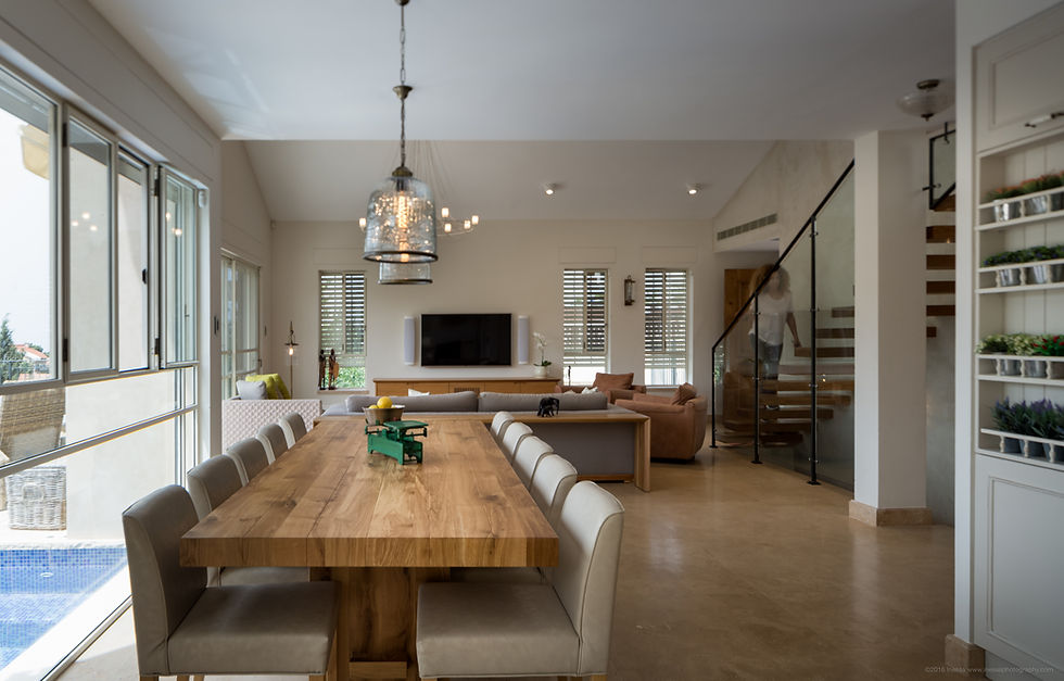 בית משפחתי באווירה חמימה