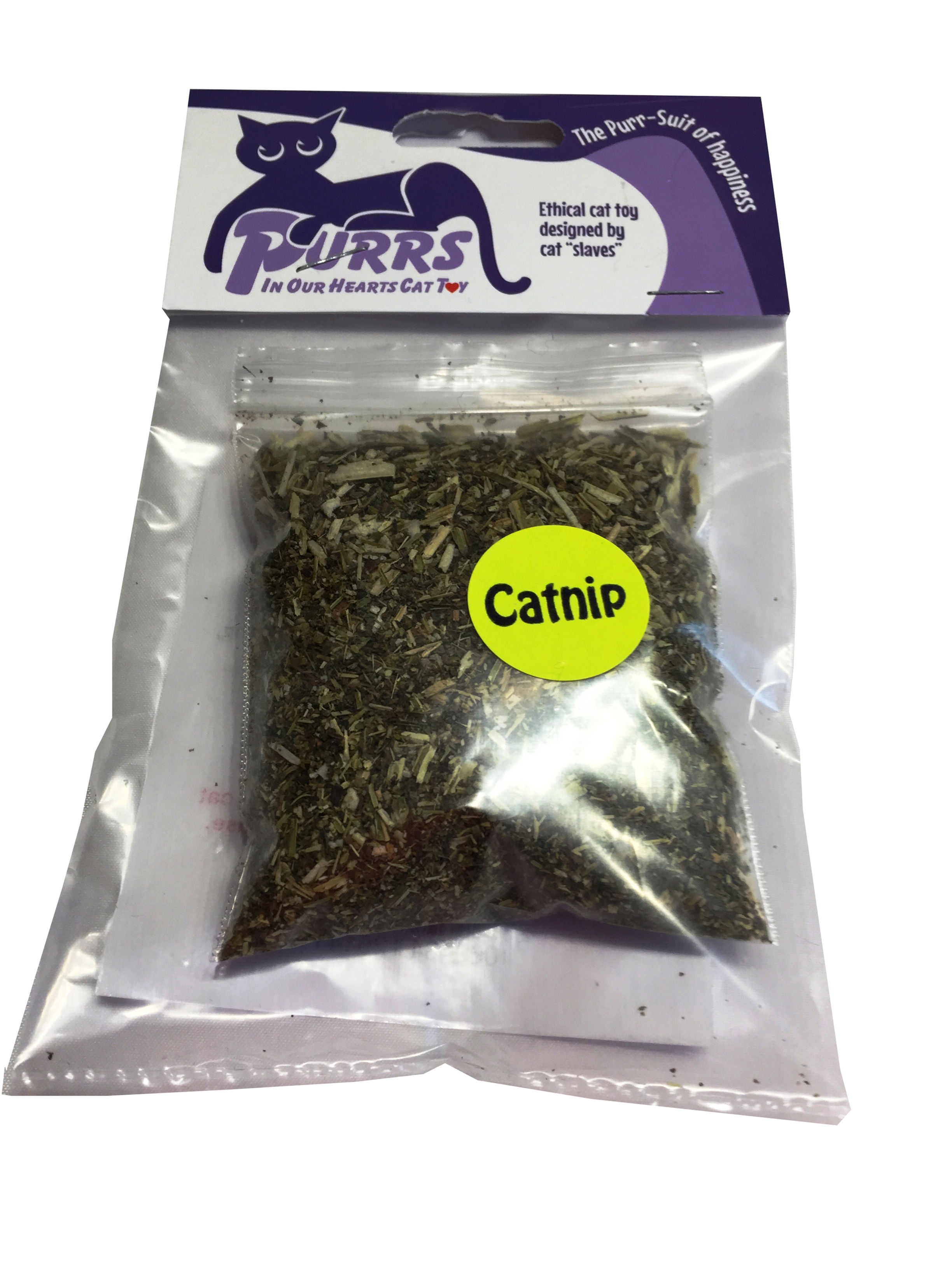Purrs Potent Organic Catnip Baggie
