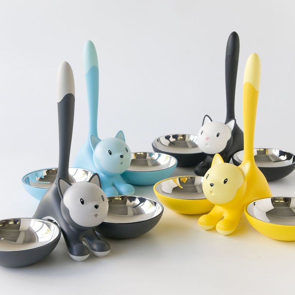 Thumbnail: Alessi Tigrito Cat Bowl (Yellow)