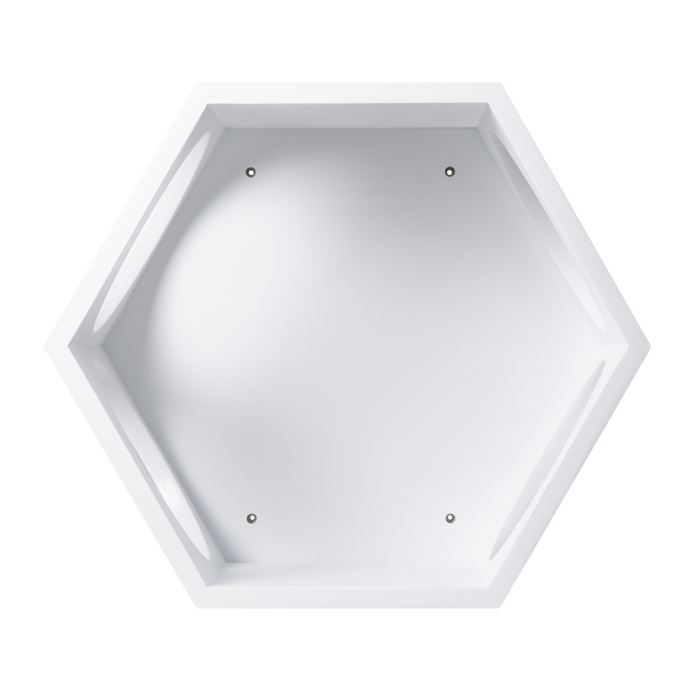 Thumbnail: MyZoo | BusyCat (White) Hexagon Wall Mounted Cat Bed