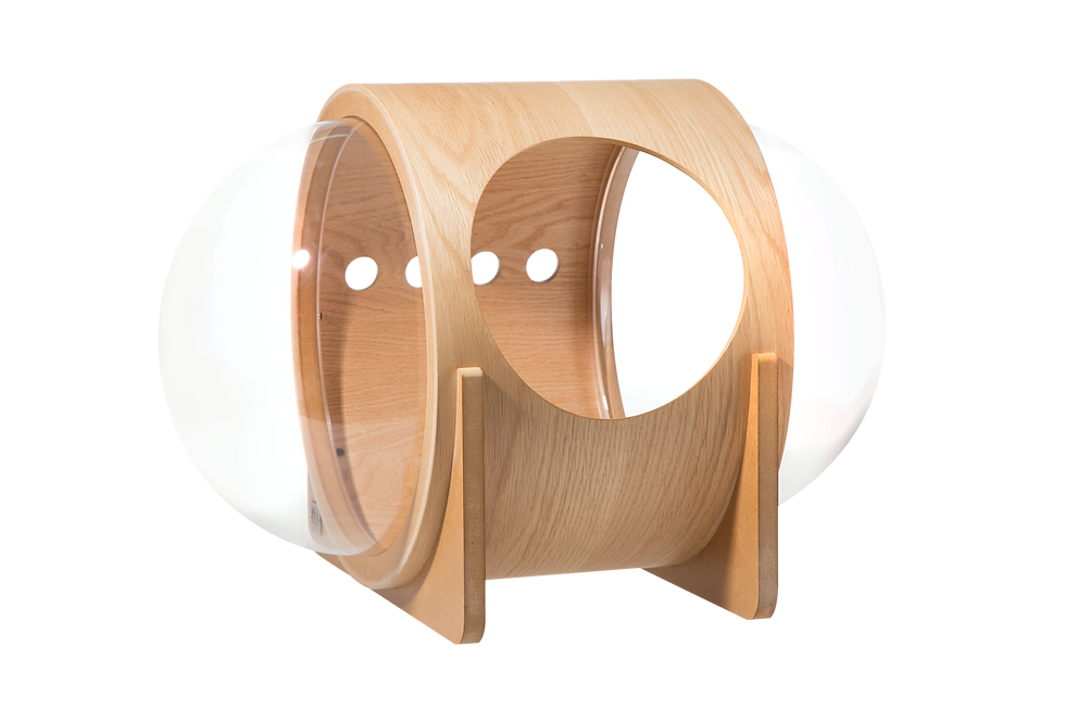 Thumbnail: MYZOO Spaceship Alpha (Oak) Cat Bed