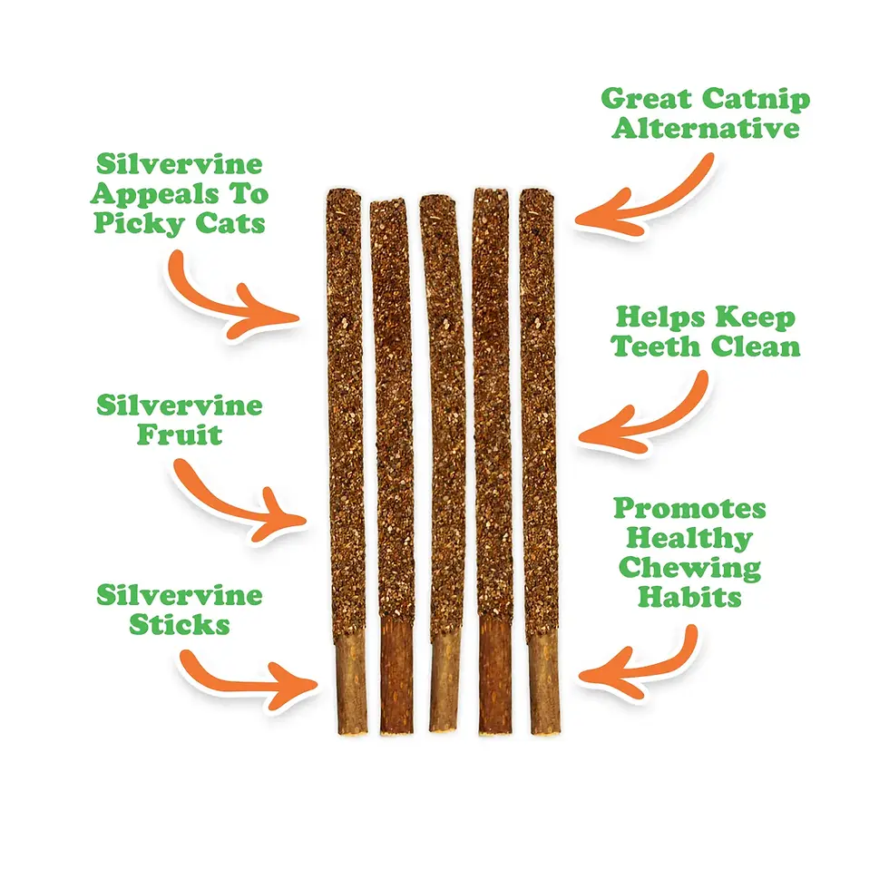 Thumbnail: Meowijuana | Silvervine Fruit Sticks for Cats