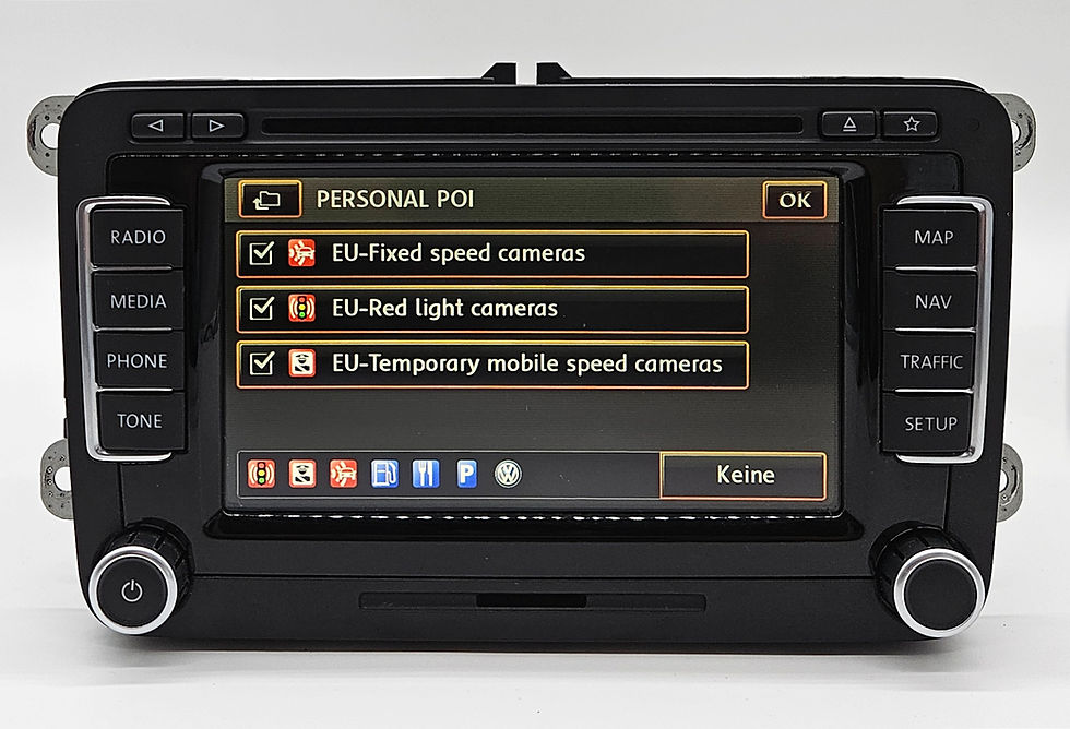 Thumbnail: VW RNS 510 Neuste POI