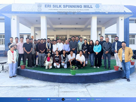 One year of Establishment - Eri Silk Spinning Plant (NEHHDC)