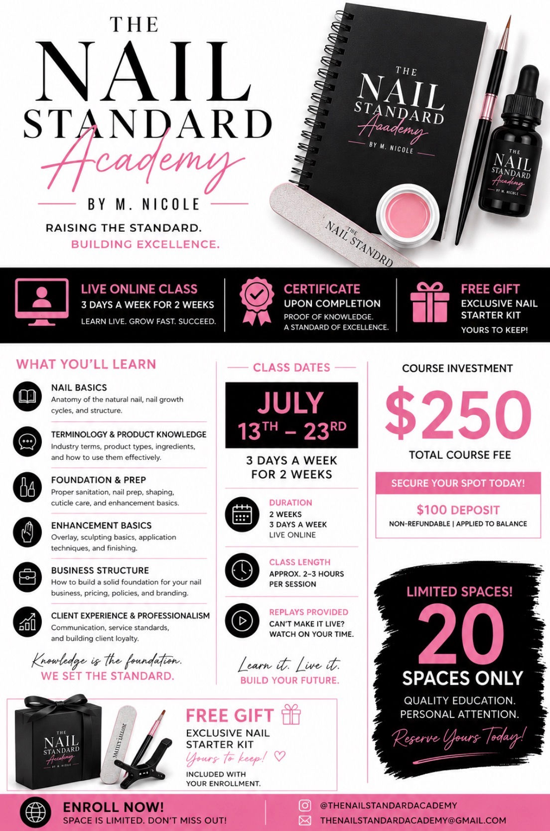 The Nail Standard Online Course