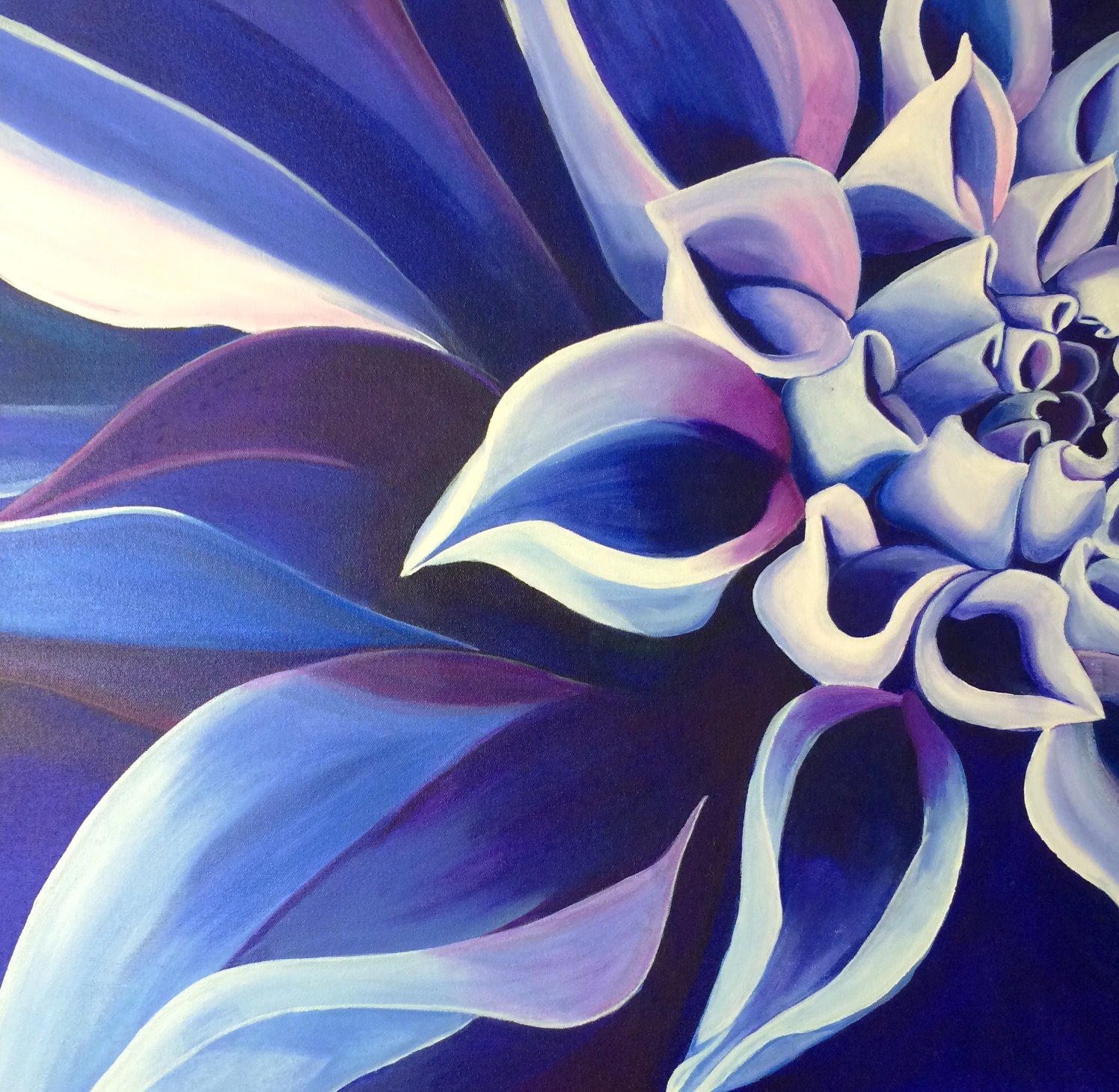 Blue Dahlia