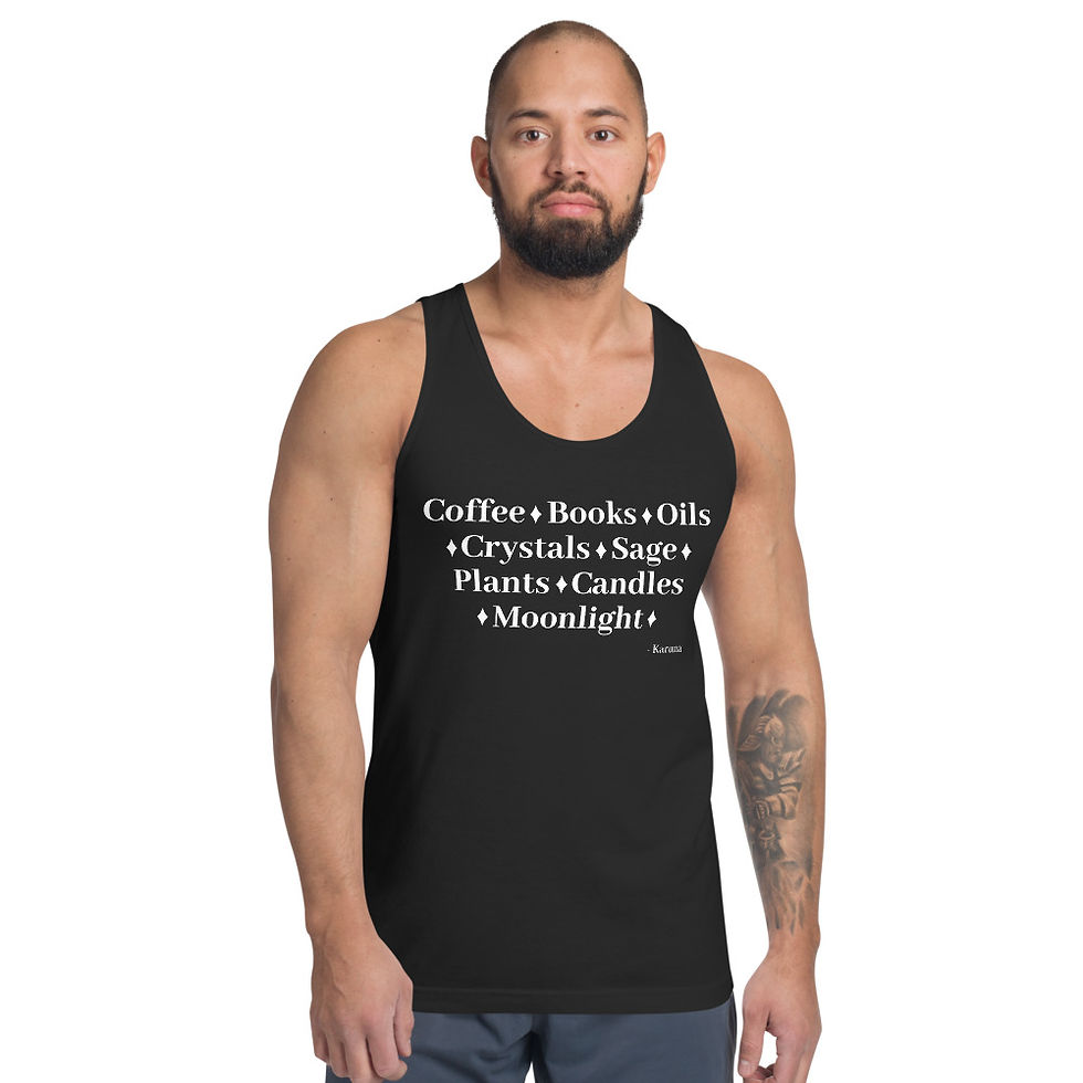 Miniatura: All the Vibes Classic tank top (unisex, black)