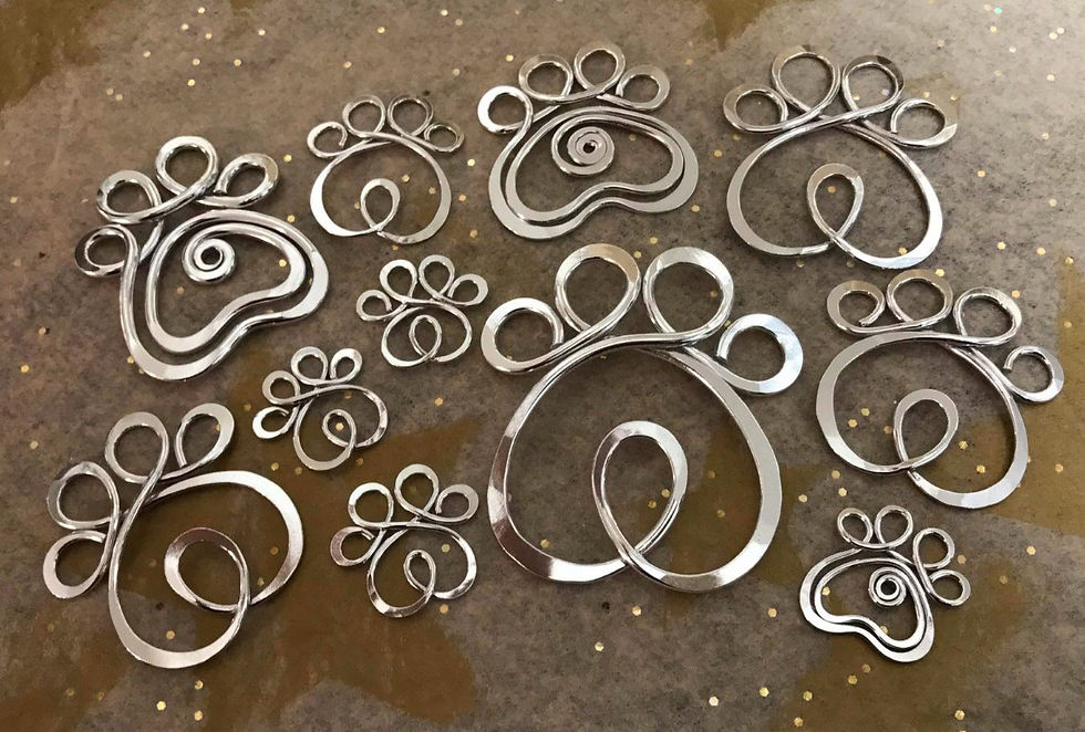 Thumbnail: Paw Print Pendant