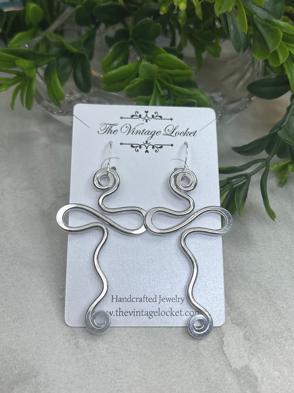 Thumbnail: Recycled Aluminum Earrings