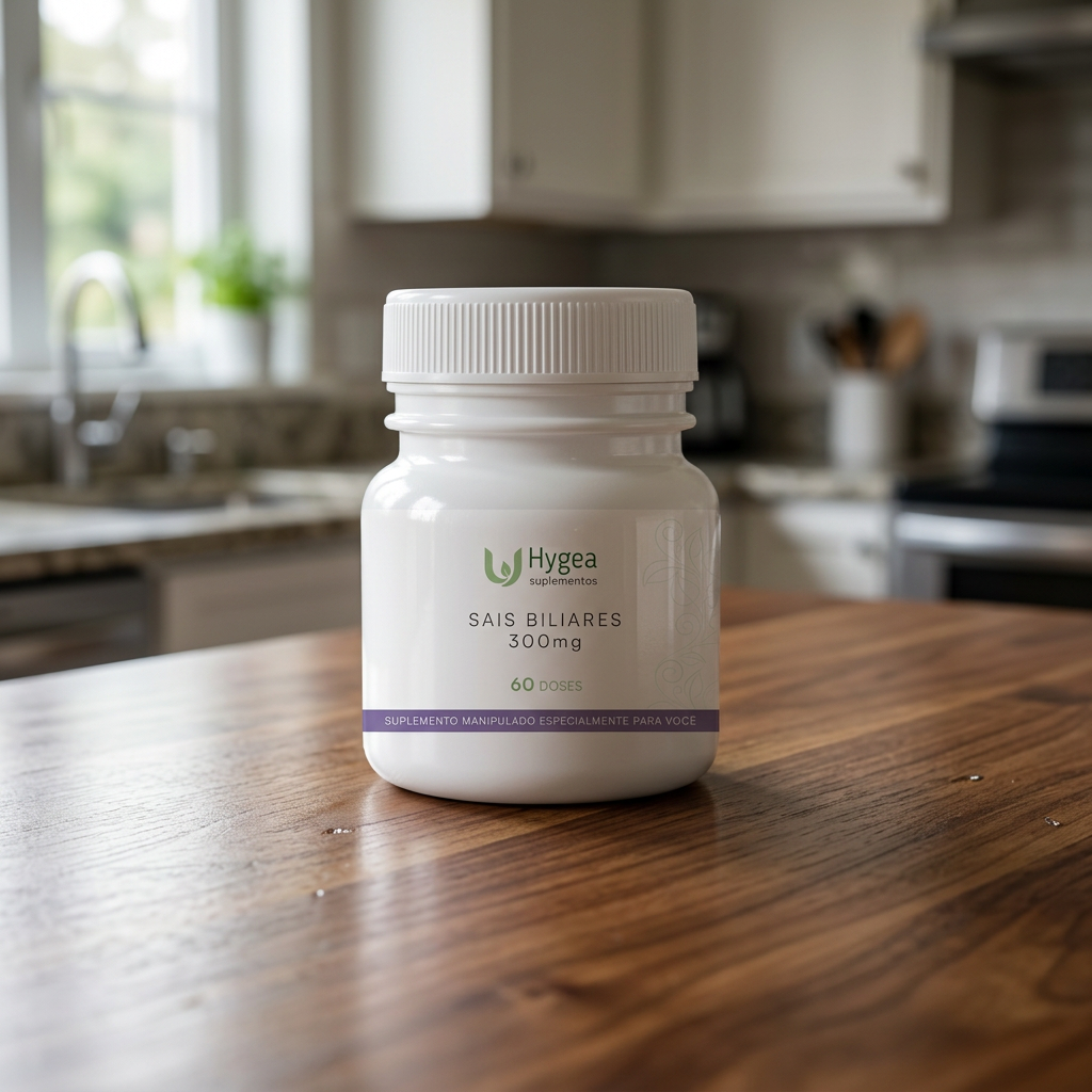 Sais Biliares 300 mg - 60 Doses