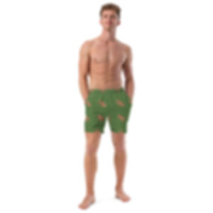 Lobster Recycled Swim Trunks