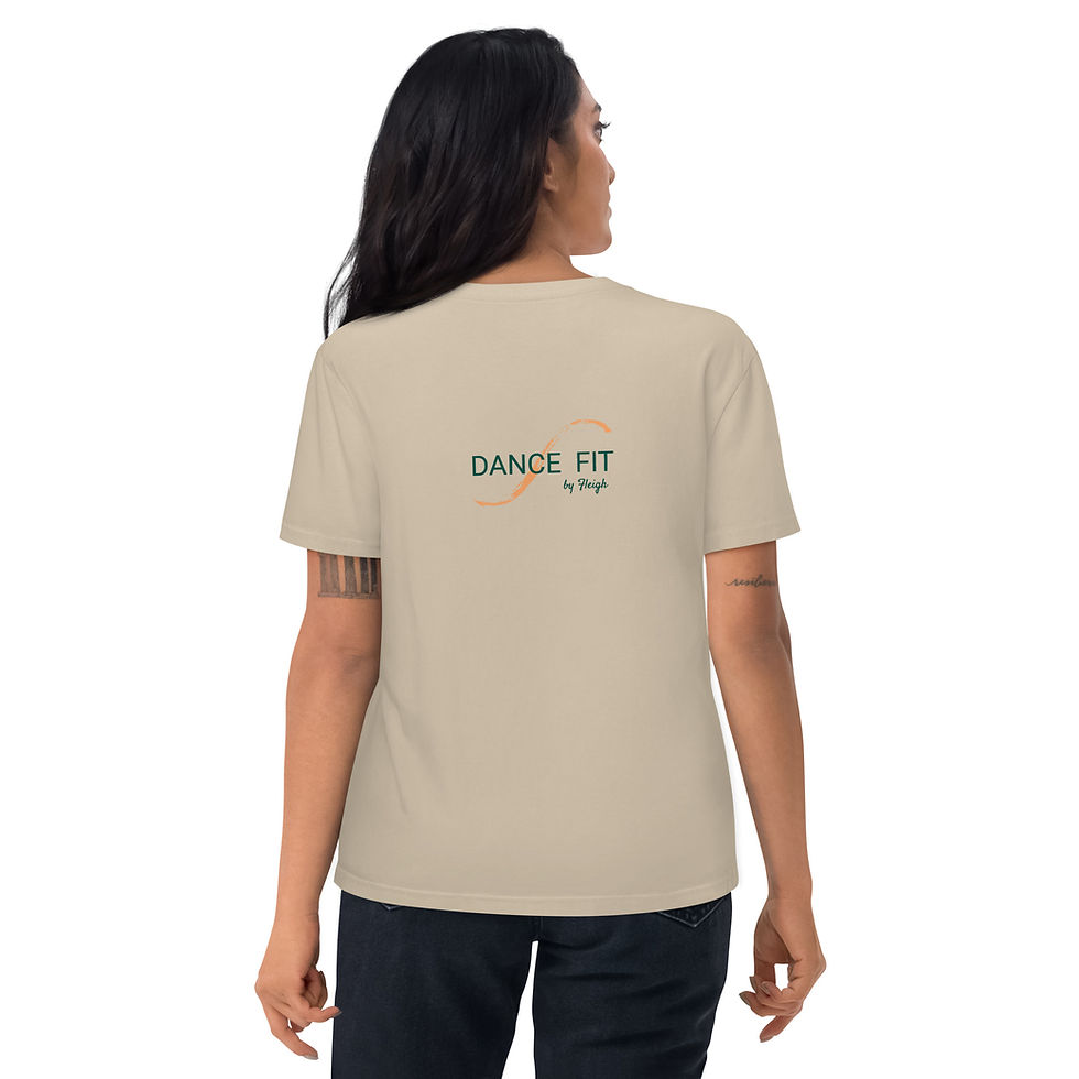Thumbnail: Unisex Dance Fit organic cotton t-shirt