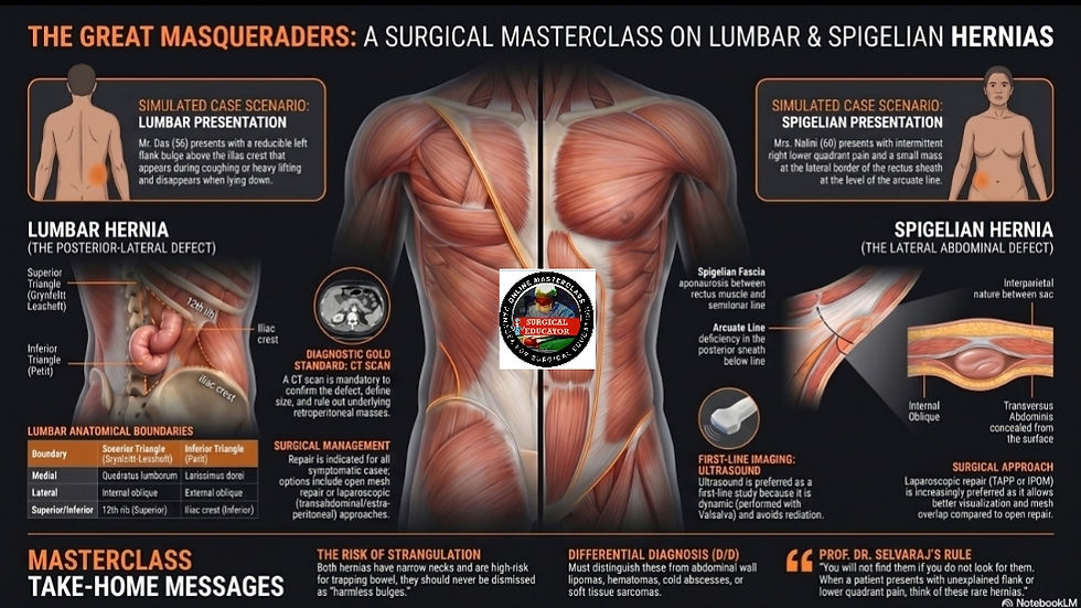 Lumbar & Spigelian Infography