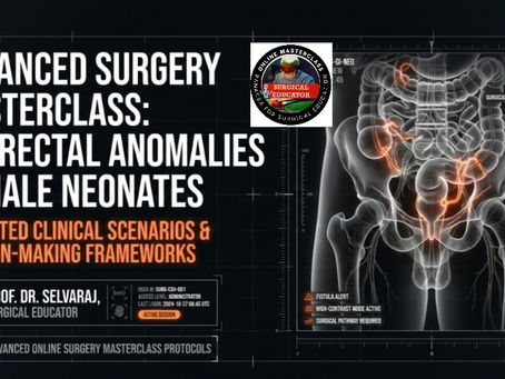 Anorectal Anomalies in Male Neonates- AI Simulated Case Discussions