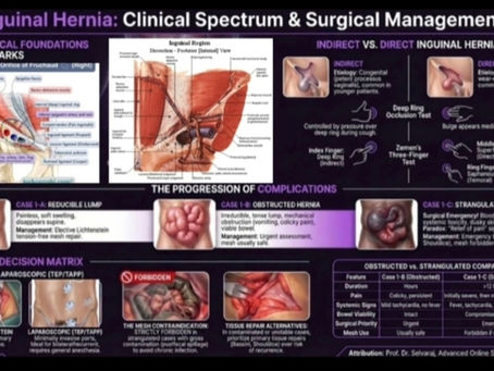 Inguinal Hernia- Groin Swellings-AI Simulated Case Discussions