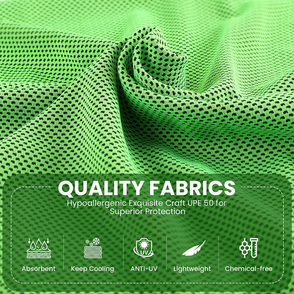 Thumbnail: 20 PACK Cooling Towels for Neck and Face,