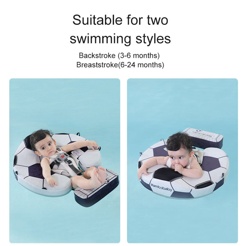 Thumbnail:  Mambobaby Baby Float Lying Swimming Rings Infant Waist Swim Ring Toddler
