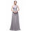 Thumbnail: A Line Chiffon Pleat Elegant One Shoulder