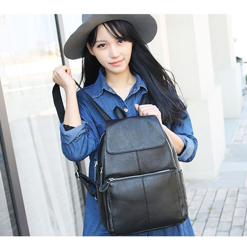 Thumbnail: ZENCY 100% Genuine Cow Leather Many