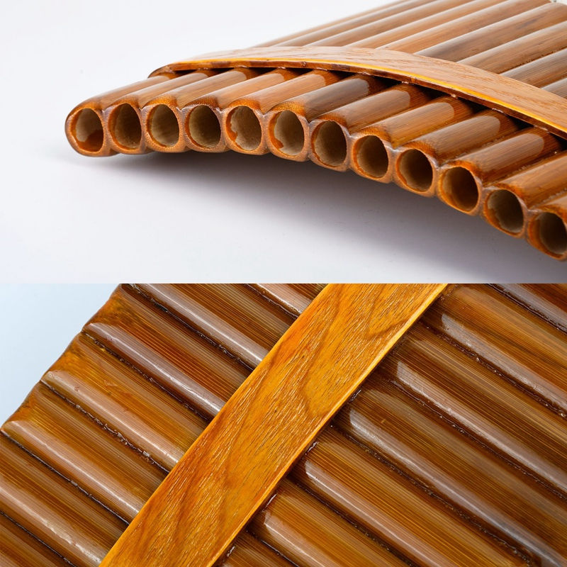 Thumbnail: Natural Bamboo Flute,Pan Flute Wind Instrument,Handmade