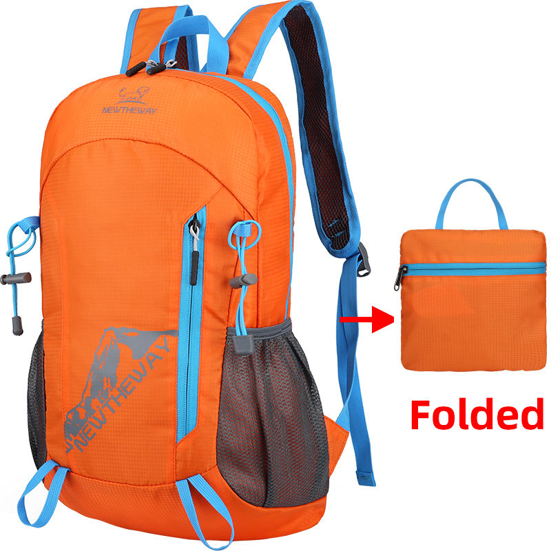 Thumbnail: 22L Portable Foldable Backpack Folding