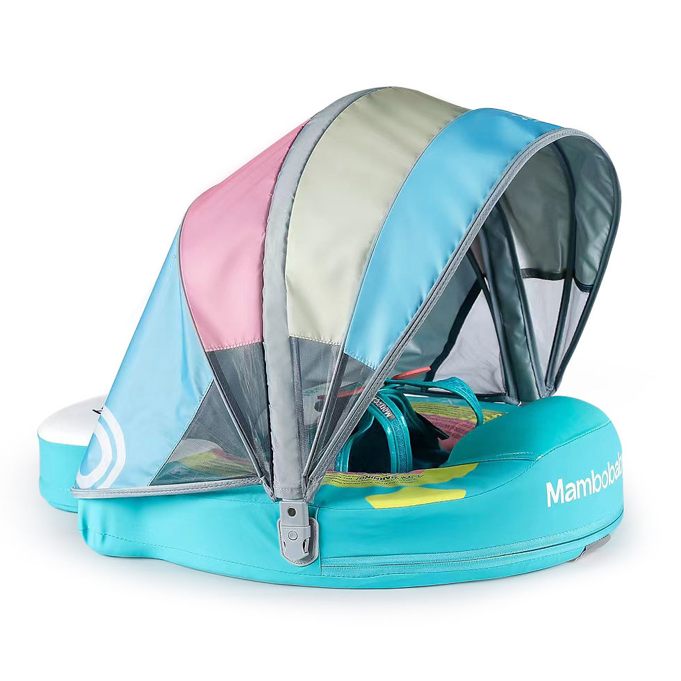Thumbnail:  Mambobaby Baby Float Lying Swimming Rings Infant Waist Swim Ring Toddler
