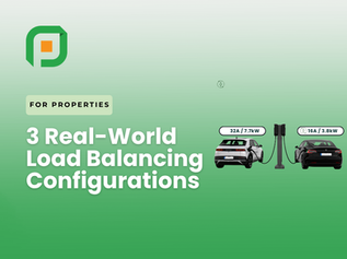 How EV Chargers Share a Circuit: 3 Real-World Load Balancing Configurations