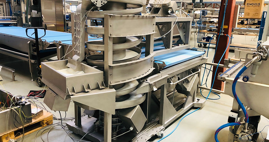 spiral elevators, vibrating screen, Vibrating feeder