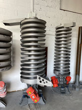 Vibrating spiral conveyor, spiral elevators, vibratory spiral elevator, spiral elevator, spirale conveyor, Screw Spiral Elevator.