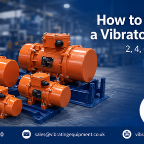 Vibrating Equipment | Industrial vibrator motors in 2, 4, 6 and 8 pole configurations