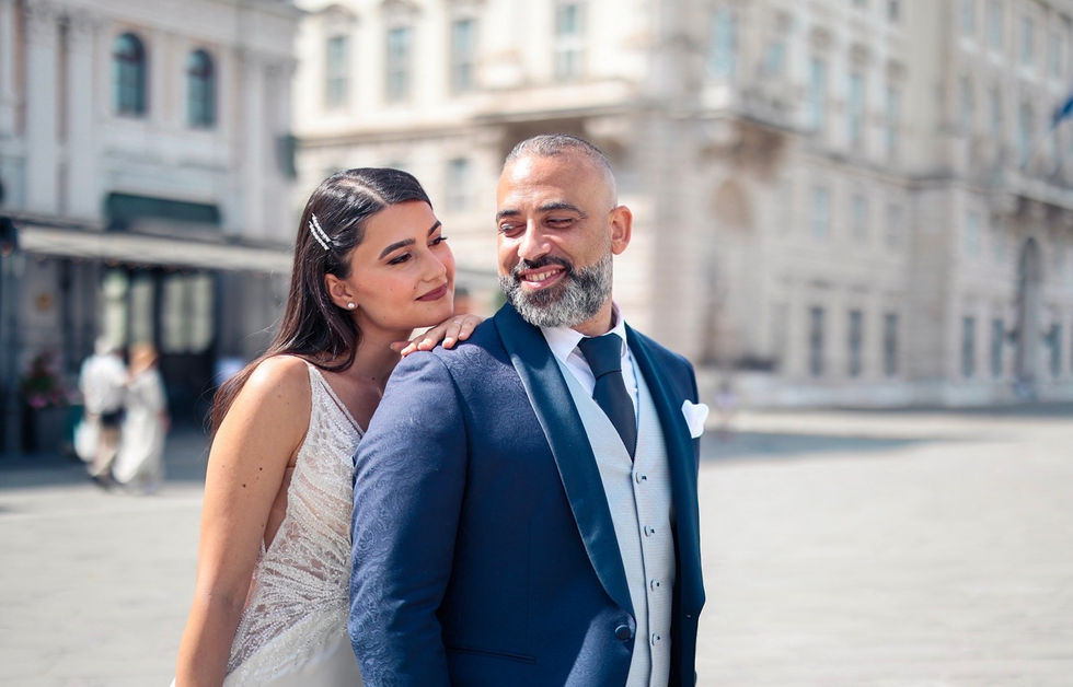 Il matrimonio di Marcela e Hussein nella sala celebrazioni di Piazza dell'Unità d'Italia a Trieste