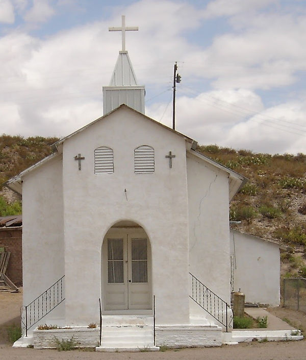 San Jose Catholic Church in Cuchillo, New Mexico 