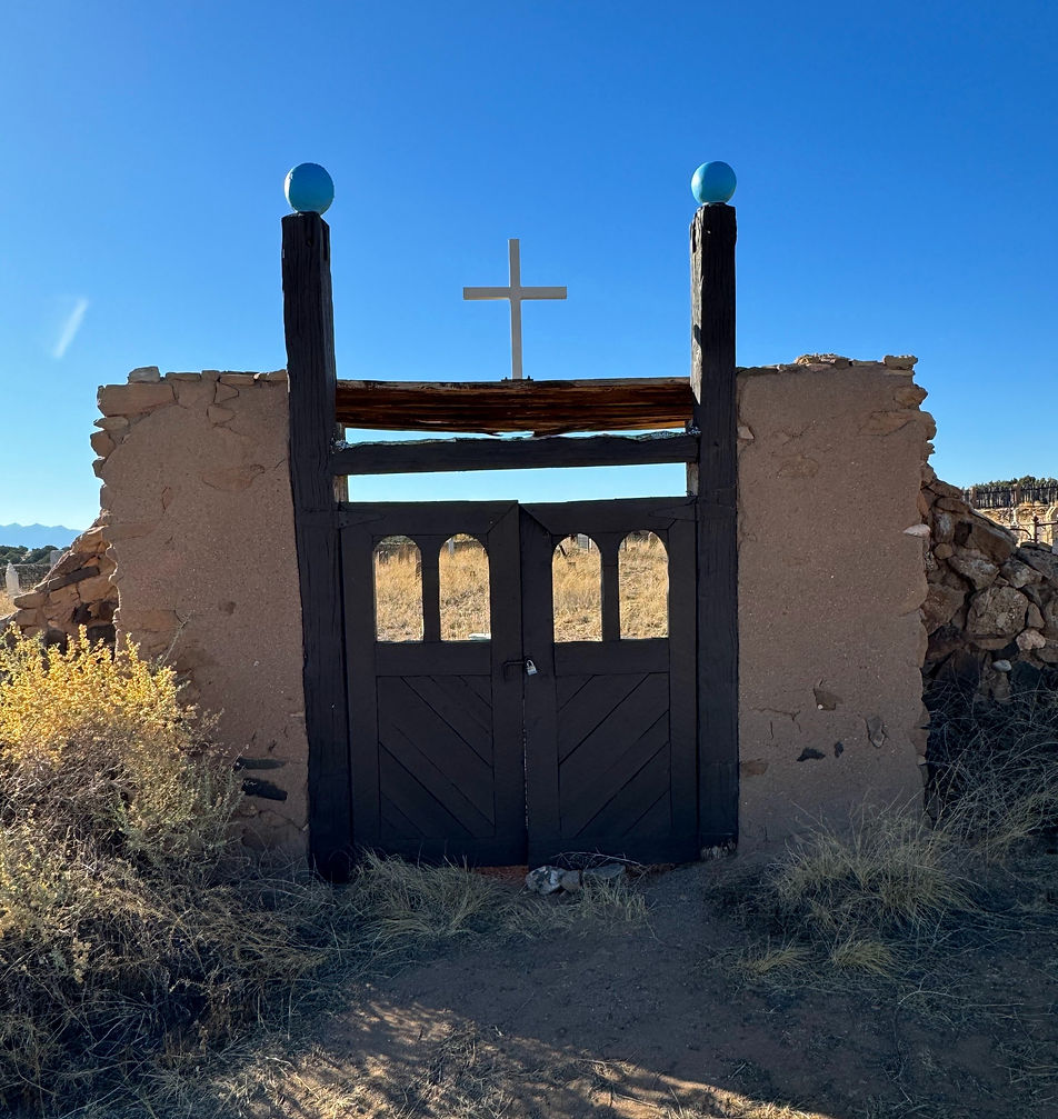New Mexico ghost town: Galisteo, New Mexico 
