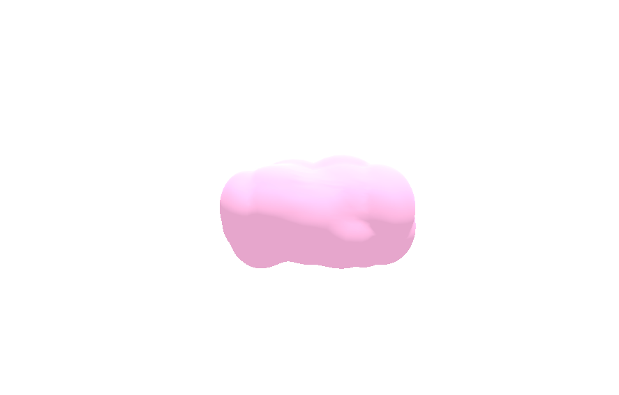 ふわふわの雲