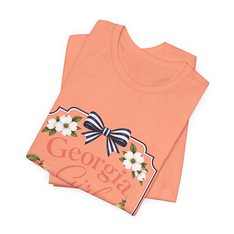 Thumbnail: Georgia Girl T-Shirt | Southern Peach State Graphic Tee