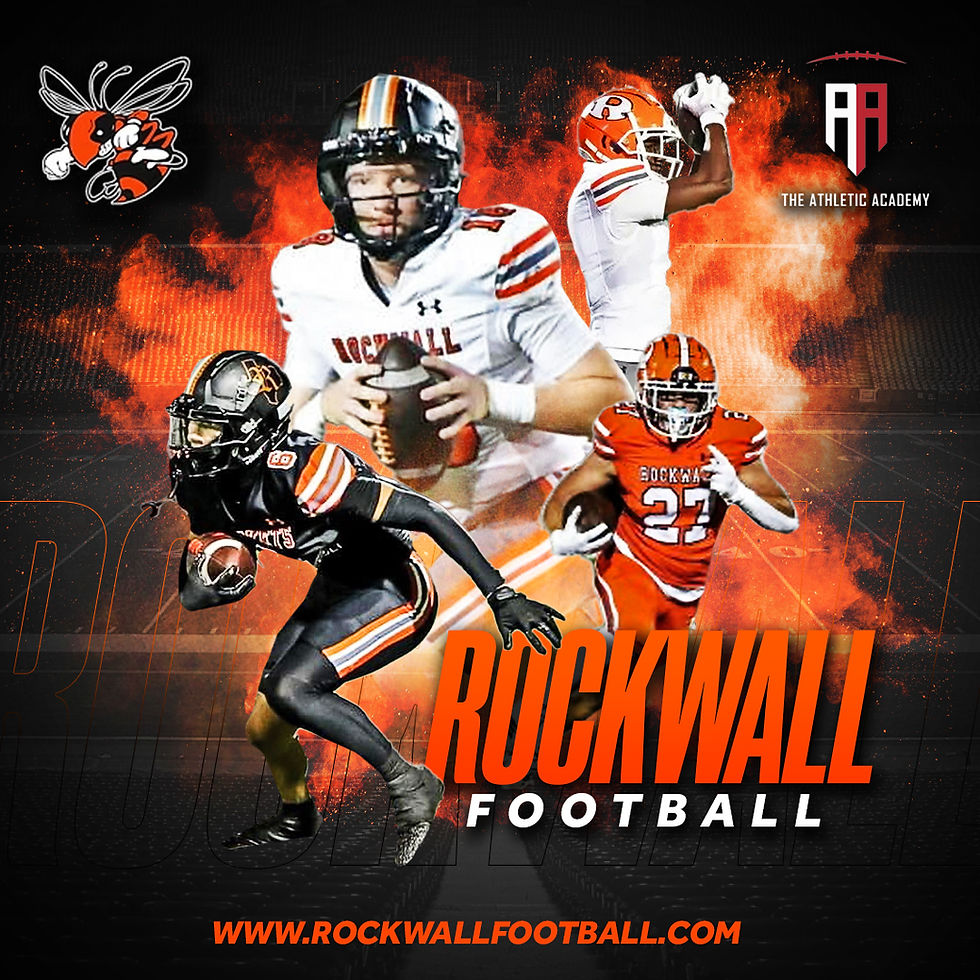 Rockwall Football Graphic