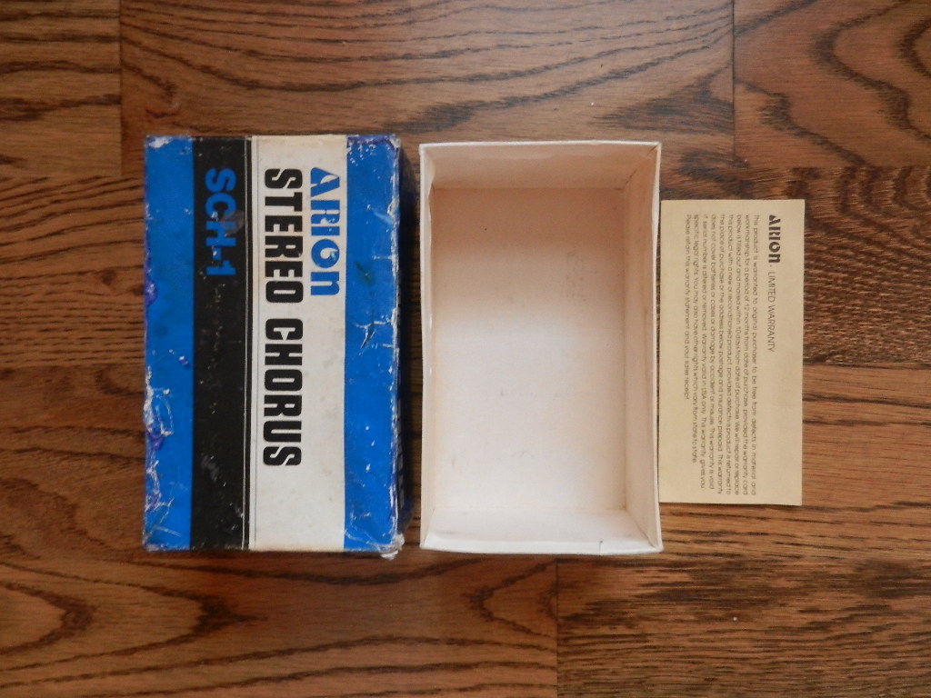 Arion SCH-1 Chorus Box & Manual