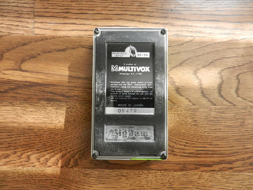 VERY RARE Multivox (Big Jam) SE-11 Jazz Flanger | buyvintagepedals