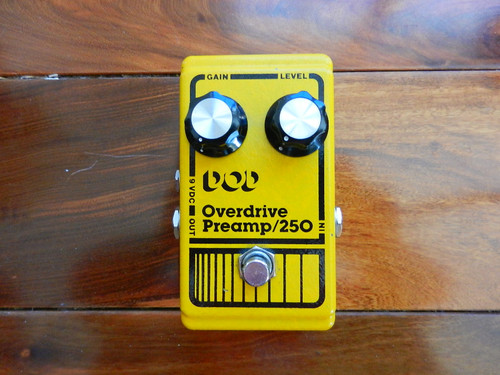 DOD Overdrive/Preamp 250 w/ UA741CP chip | buyvintagepedals