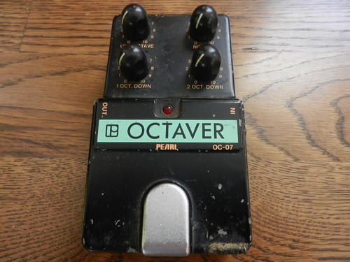 最初期物 Pearl OC-07 Octaver Octave 布袋 OC07 Pearl OC-07 Octaver | buyvintagepedals