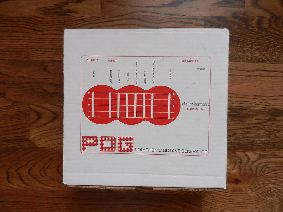 Thumbnail: EHX POG Box, Manual & Warranty Card