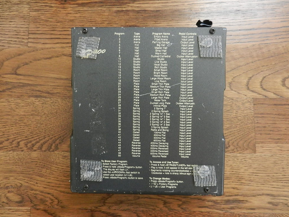 Thumbnail: DigiTech XP 400 Reverberator