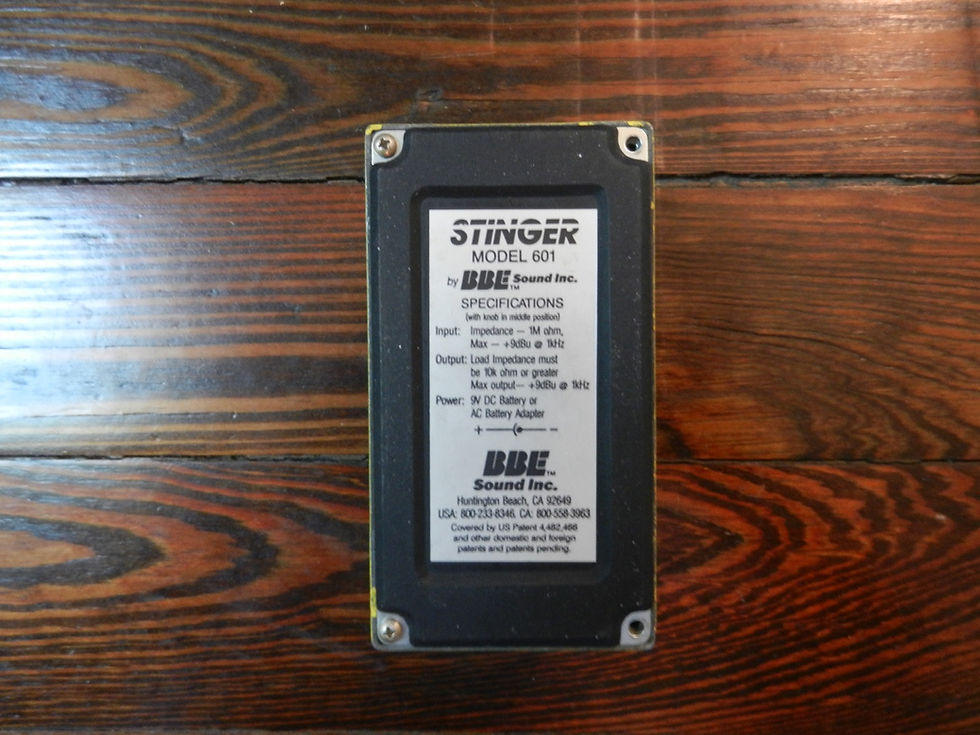 Thumbnail: RARE BBE Stinger 601 EQ