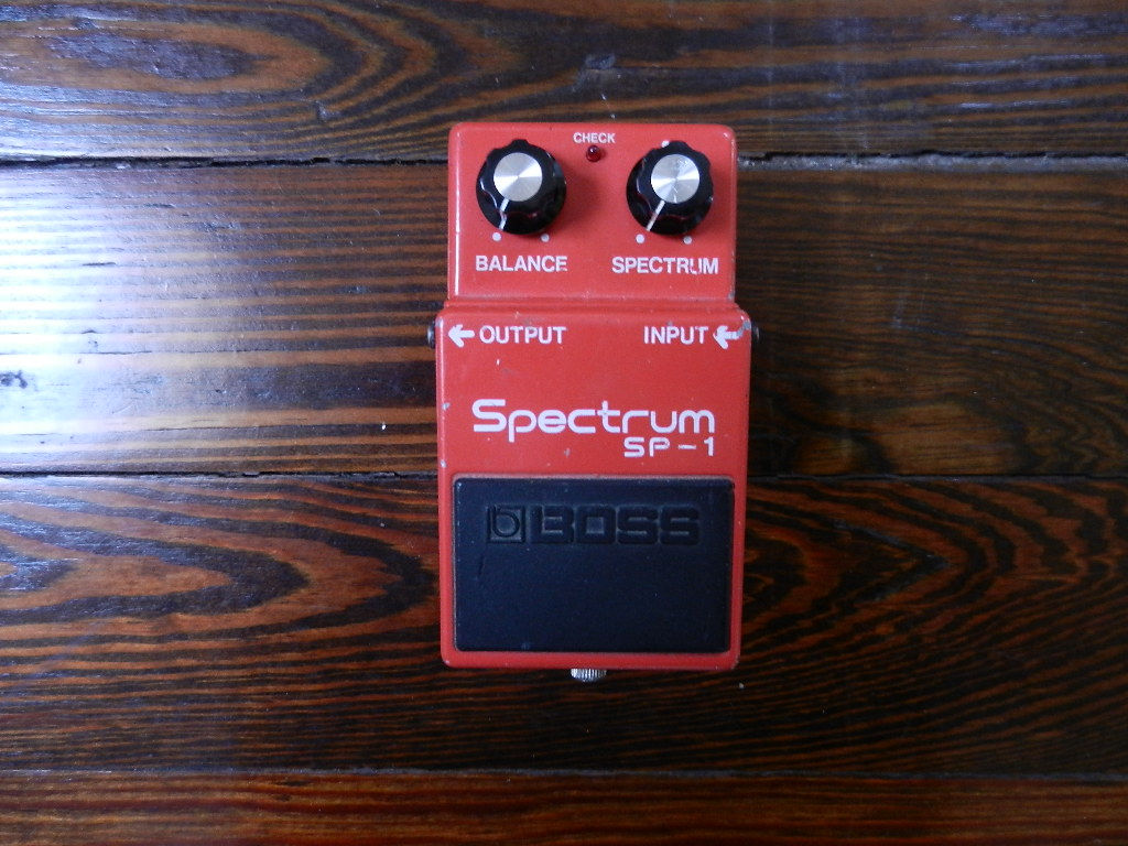 RARE 1980 Boss SP-1 Spectrum (silver screw)