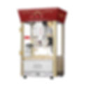 Small Antique Style Popcorn Popping Machine For Rent