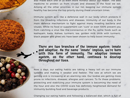 Immunity booster to the rescue! COVID scare has heightened demand for immunity building products.