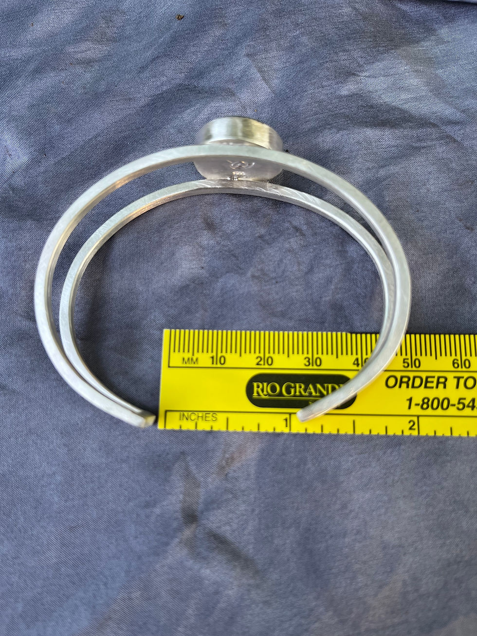 Thumbnail: Dark Green Turquoise Cuff