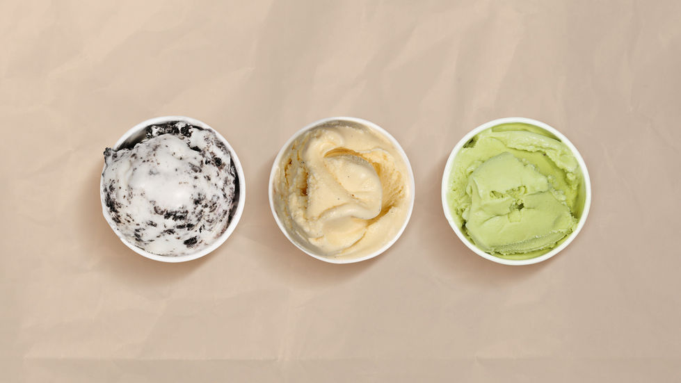 Three Flavours of Ice Cream