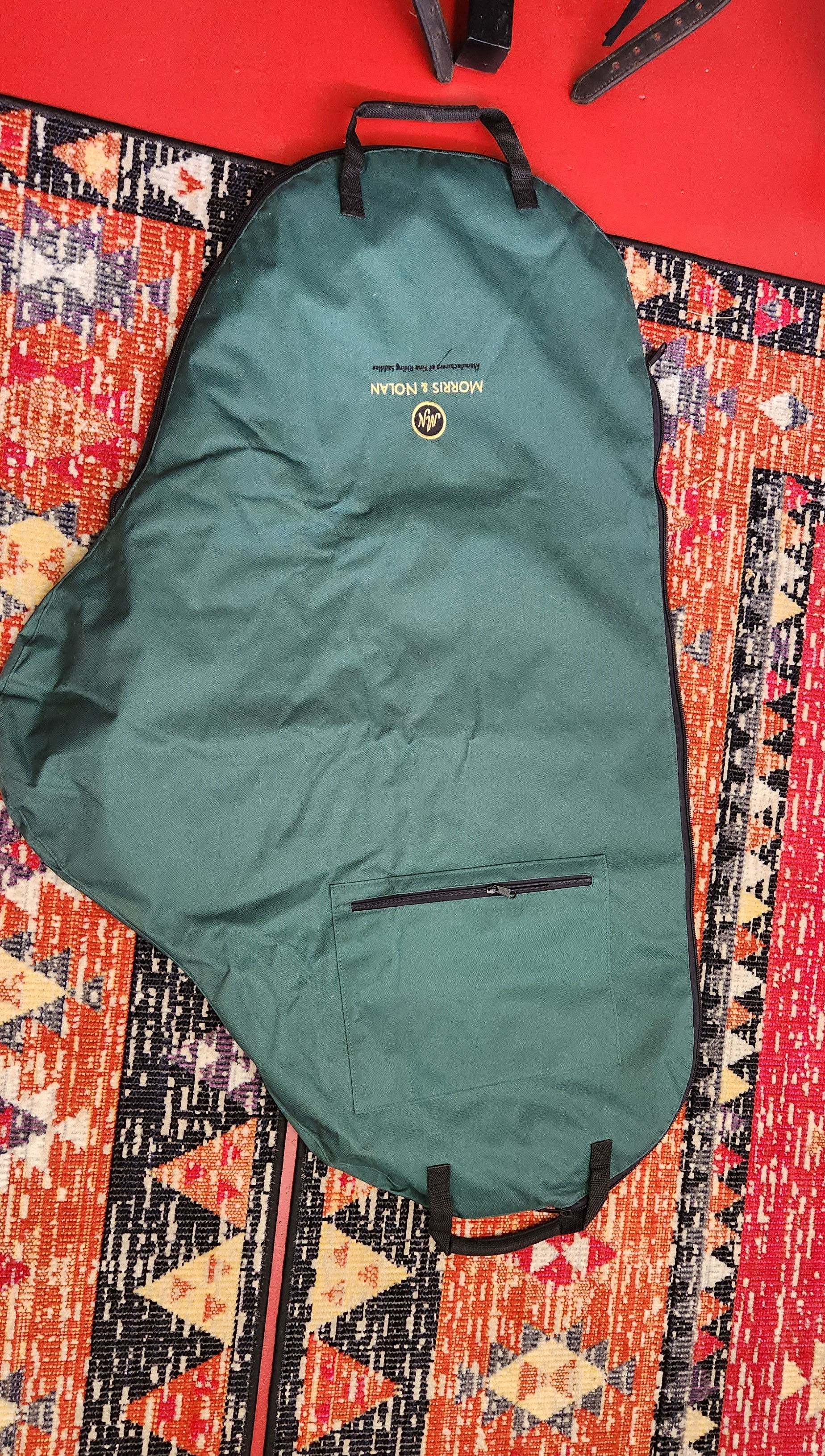 Quilted saddle cover - English saddle size